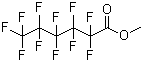 structure of CAS# 424-18-0, 十一氟己酸甲酯