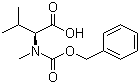 structure of CAS# 42417-65-2, N-苄氧羰基-N-甲基-L-缬氨酸