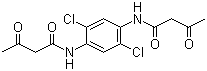 CAS 登录号：42487-09-2, 双乙酰乙酰-2,5-二氯对苯二胺