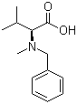 structure of CAS# 42492-62-6, N-苄基-N-甲基-L-缬氨酸