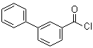 structure of CAS# 42498-44-2, 联苯-3-甲酰氯
