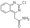 structure of CAS# 425638-74-0, 2-氯-4-喹唑啉乙酰胺