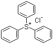 structure of CAS# 4270-70-6, Triphenylsulfonium chloride