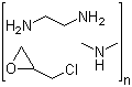 二甲胺-环氧氯丙烷-乙二胺的共聚物分子结构 (CAS 42751-79-1)