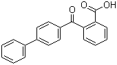 structure of CAS# 42797-18-2, 2-(4-联苯甲酰基)苯甲酸