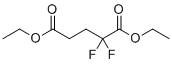 structure of CAS# 428-97-7, 二乙基2,2-二氟戊烷二酸酯