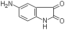 structure of CAS# 42816-53-5, 5-Amino-1H-indole-2,3-dione