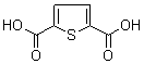 structure of CAS# 4282-31-9, 2,5-Thiophenedicarboxylic acid
