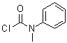 N-甲基-N-苯基氨基甲酰氯分子结构 (CAS 4285-42-1)