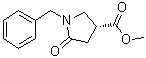 structure of CAS# 428518-36-9, (3R)-5-氧代-1-(苯基甲基)-3-吡咯烷羧酸甲酯