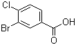 CAS # 42860-10-6, 3-Bromo-4-chlorobenzoic acid