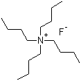 structure of CAS# 429-41-4, Tetrabutylammonium fluoride