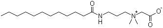 structure of CAS# 4292-10-8, (3-Lauramidopropyl)dimethylbetaine