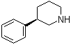 (R)-3-苯基哌啶分子结构 (CAS 430461-56-6)