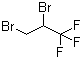 structure of CAS# 431-21-0, 1,2-二溴-3,3,3-三氟丙烷
