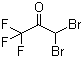 structure of CAS# 431-67-4, 1,1-Dibromo-3,3,3-trifluoroacetone