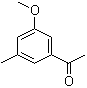 structure of CAS# 43113-94-6, 3-甲氧基-5-甲基苯乙酮