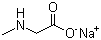 structure of CAS# 4316-73-8, Sodium sarcosinate