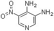 structure of CAS# 4318-68-7, 5-硝基吡啶-3,4-二胺