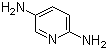 2,5-二氨基吡啶分子结构 (CAS 4318-76-7)