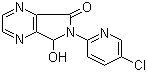 structure of CAS# 43200-81-3, 6-(5-氯-2-吡啶基)-6,7-二氢-7-羟基-5H-吡咯并[3,4-b]吡嗪-5-酮