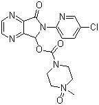 structure of CAS# 43200-96-0, Zopiclone N-oxide