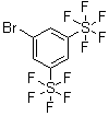 1,3-二(五氟硫基)-5-溴苯分子结构 (CAS 432028-10-9)