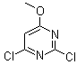 structure of CAS# 43212-41-5, 2,4-二氯-6-甲氧基嘧啶