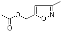 3-甲基-5-异恶唑甲醇乙酸酯分子结构 (CAS 43214-88-6)