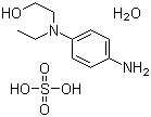 structure of CAS# 4327-84-8, N-乙基-N-(2-羟乙基)-1,4-苯二胺硫酸盐