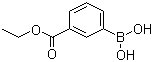 structure of CAS# 4334-87-6, 3-Ethoxycarbonylphenylboronic acid