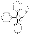 structure of CAS# 4336-70-3, (氰基甲基)三苯基氯化鏻