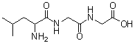 structure of CAS# 4337-37-5, N-(N-DL-亮氨酰甘氨酰)甘氨酸