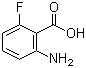 structure of CAS# 434-76-4, 2-Amino-6-fluorobenzoic acid