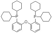 双[2-(二环己基膦基)苯基]醚分子结构 (CAS 434336-16-0)