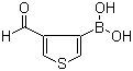 structure of CAS# 4347-32-4, 3-醛基-4-噻吩硼酸