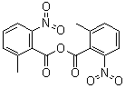 2-甲基-6-硝基苯甲酸酐分子结构 (CAS 434935-69-0)