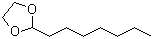 structure of CAS# 4359-57-3, 2-庚基-1,3-二氧戊环