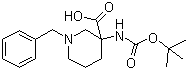 CAS 登录号：436867-72-0, 1-苄基-3-叔丁氧羰基氨基哌啶-3-甲酸