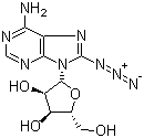 CAS 登录号：4372-67-2, 8-叠氮腺苷