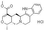 CAS 登录号：4373-34-6, 萝巴新盐酸盐