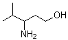3-氨基-4-甲基-1-戊醇分子结构 (CAS 4379-15-1)