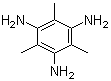 structure of CAS# 4380-92-1, 2,4,6-Triaminomesitylene