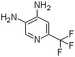 structure of CAS# 438564-37-5, 6-三氟甲基吡啶-3,4-二胺