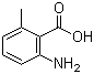 structure of CAS# 4389-50-8, 2-氨基-6-甲基苯甲酸