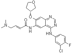 R-阿法替尼分子结构 (CAS 439081-17-1)