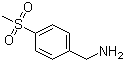 structure of CAS# 4393-16-2, 4-甲基磺酰基苄胺