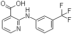 structure of CAS# 4394-00-7, 氟尼酸