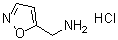 5-异恶唑甲胺单盐酸盐分子结构 (CAS 440099-32-1)