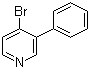 structure of CAS# 440112-20-9, 4-溴-3-苯基吡啶